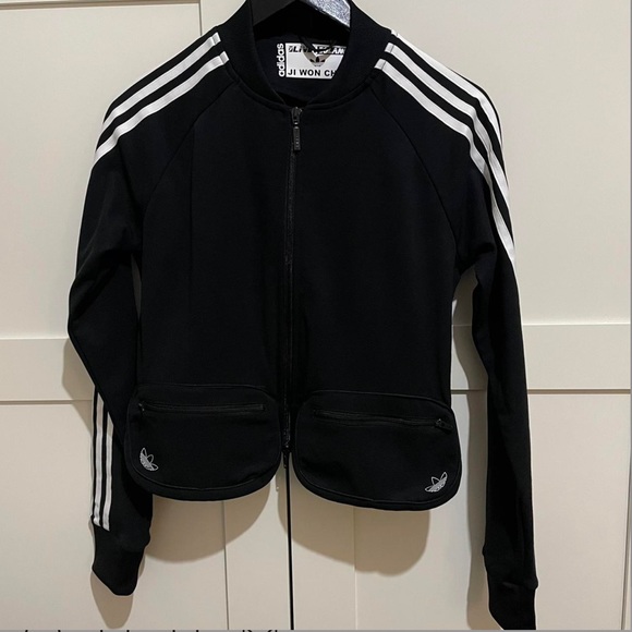 Adidas Ji Won Choi x Olivia Oblanc SST Track Top w/Removable Bag Small - Picture 4 of 7